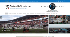 Desktop Screenshot of colombiasports.net